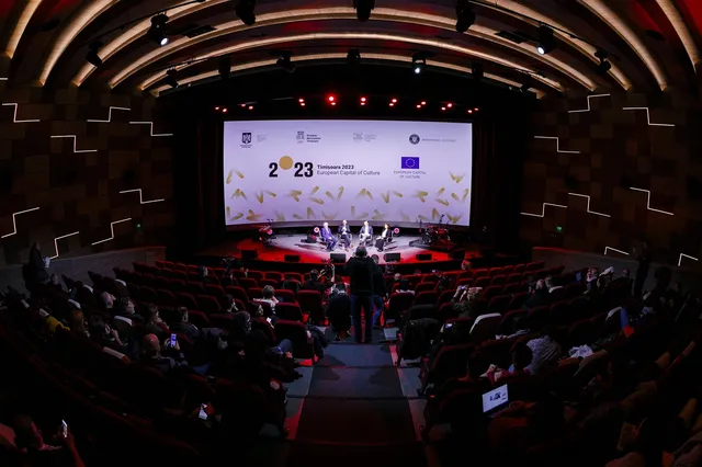 Conferința de presă care marchează, în mod simbolic, finalul programului Timișoara 2023 - Capitală Europeană a Culturii